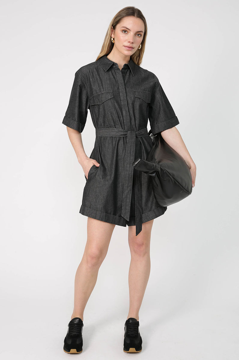 Black best sale playsuit nz