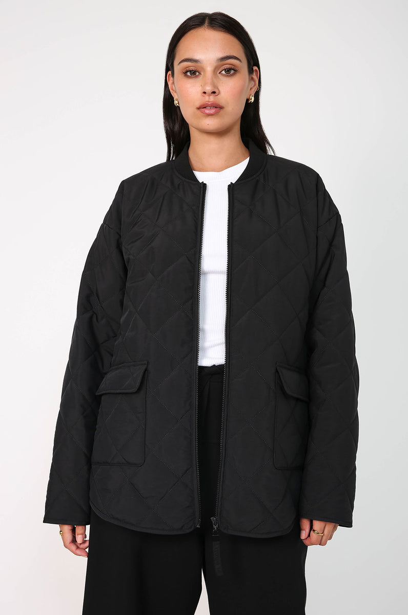 stride jacket black m o o c h i