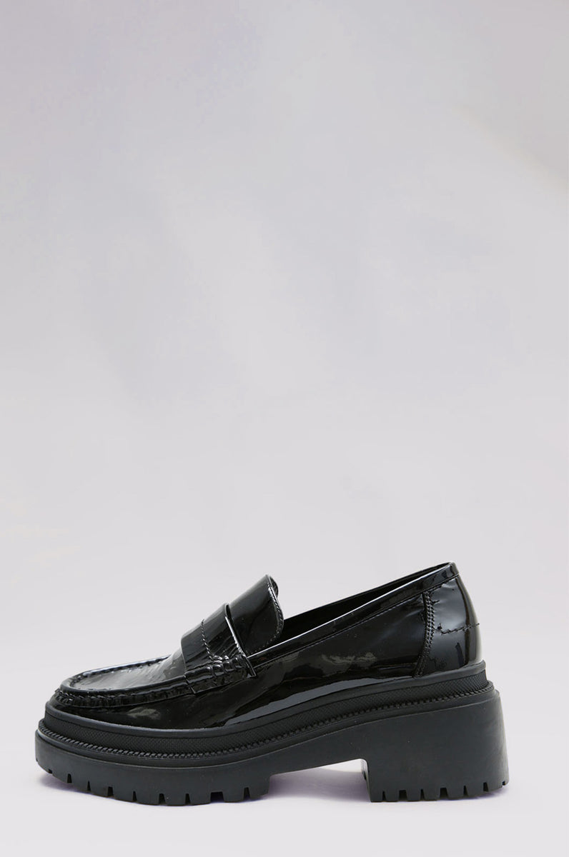 Black sales loafers nz