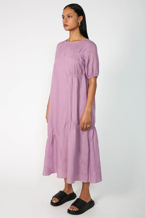 notion dress / purple orchid