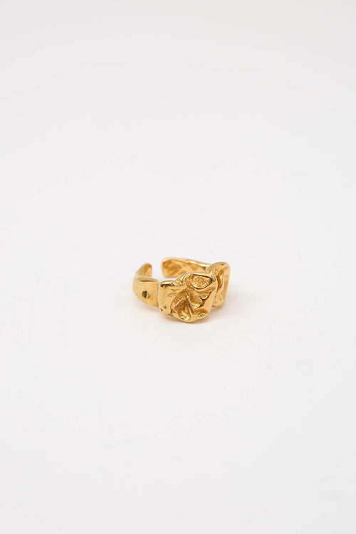 ripple ring / gold