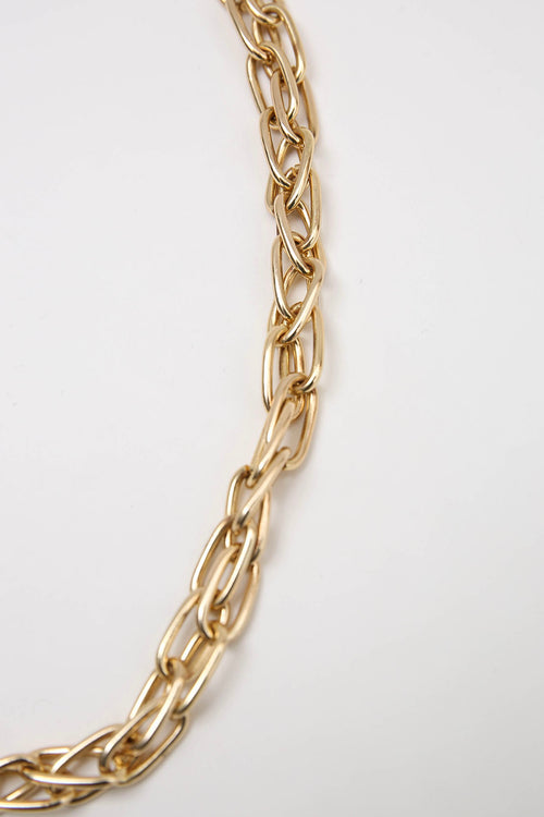 undivided necklace / gold