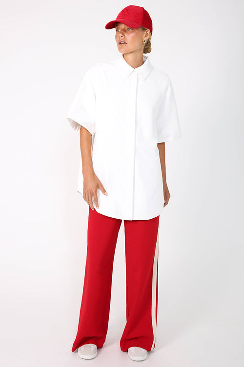 cinder pant / rouge red