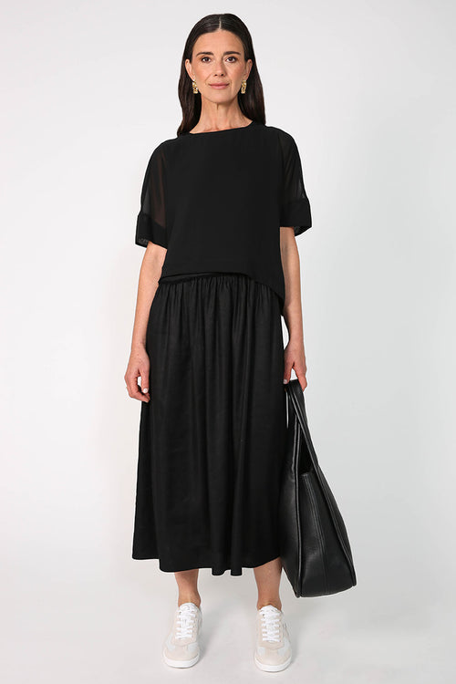 contemp dress / black