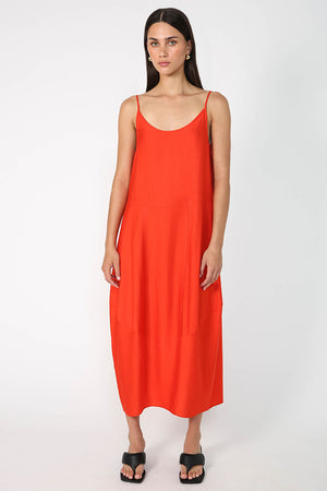 ember dress / meteor orange