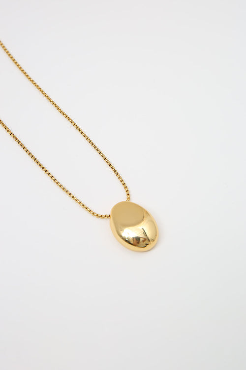 beam necklace / gold