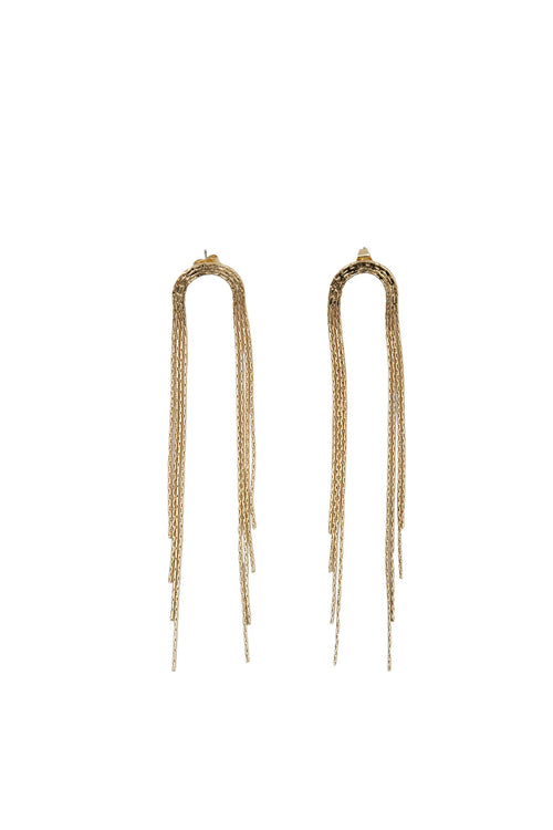 fall earring / gold