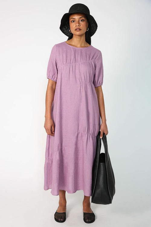 notion dress / purple orchid