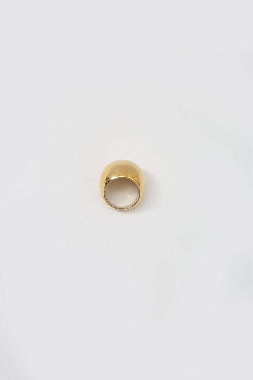 dome ring / gold