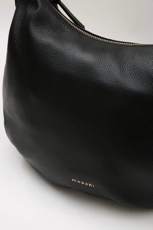 porter crescent bag / black|gold