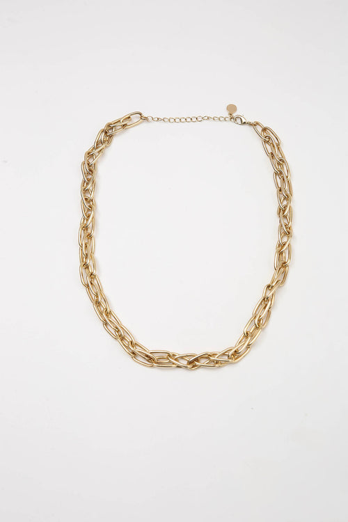 undivided necklace / gold