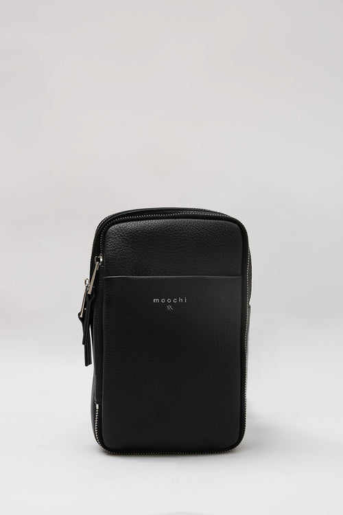 web mini bag / black|silver