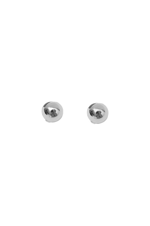 sphere earrings / silver