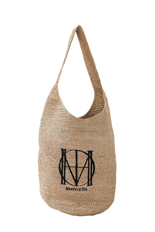 pillar bag / natural|black