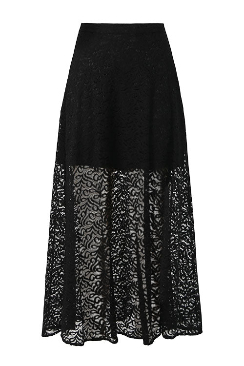 enchanted skirt / black lace