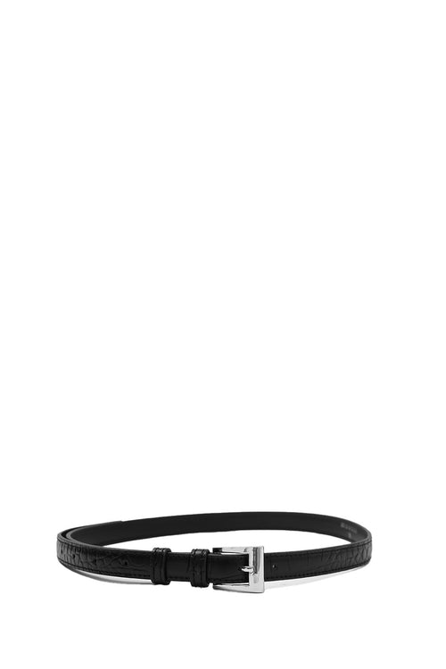 curator belt / black|silver