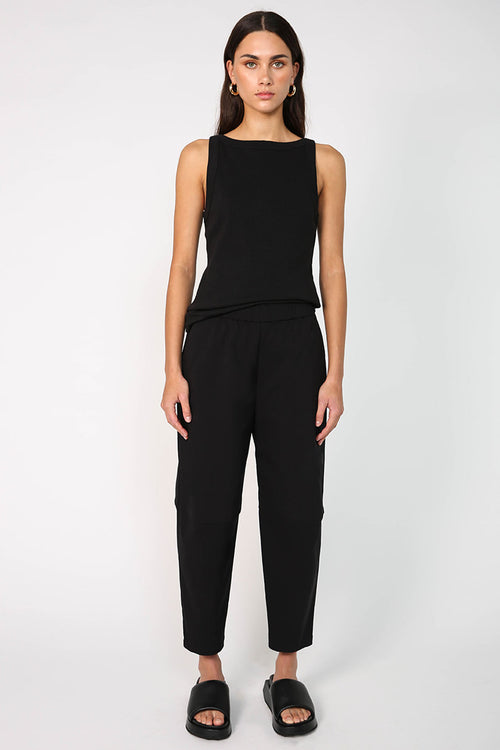 ahead pant / black