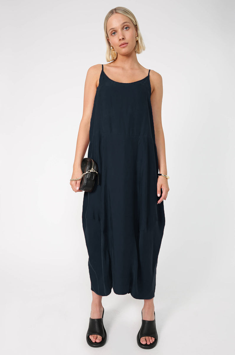 ember dress / navy | m o o c h i