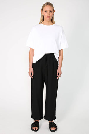 incline pant / black