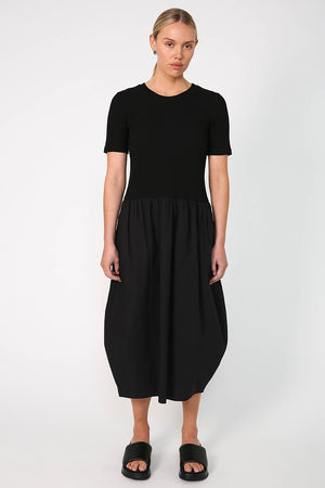 plenty short sleeve dress / black