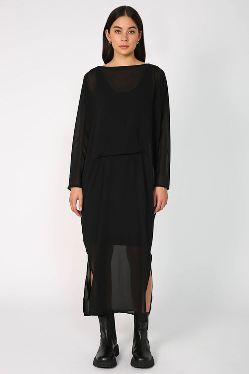 traverse dress / black