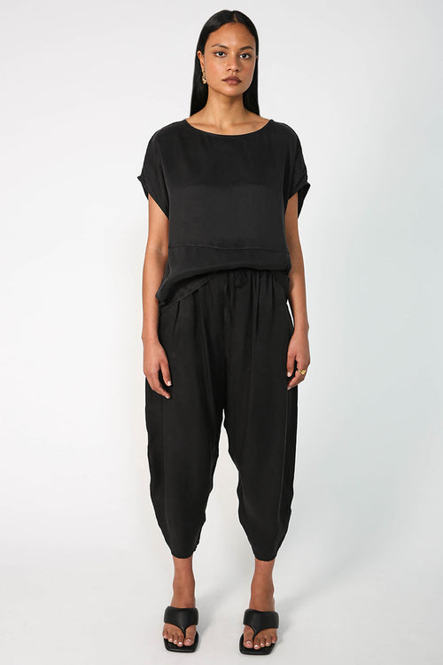 sphere pant / black