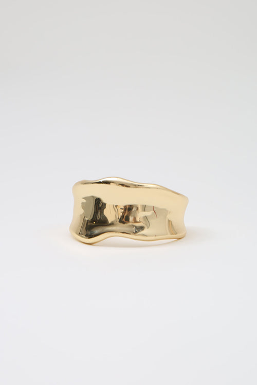 billow cuff / gold