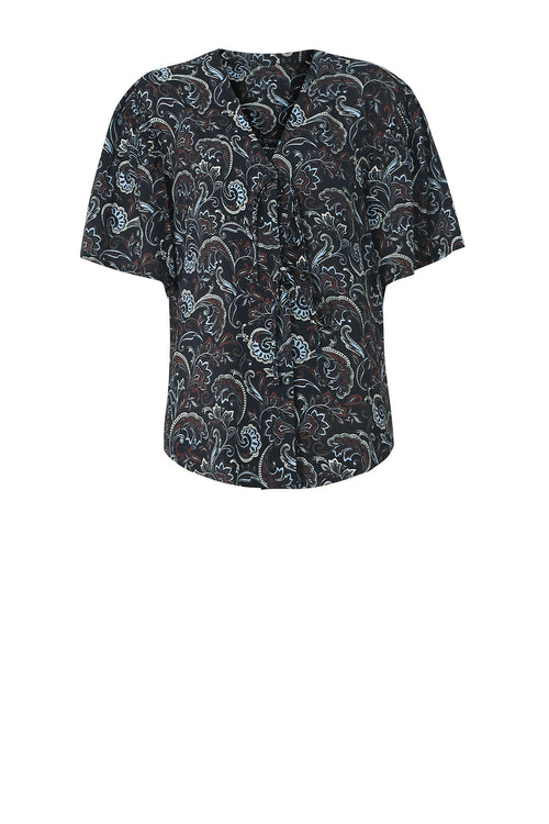 sound shirt / paisley print