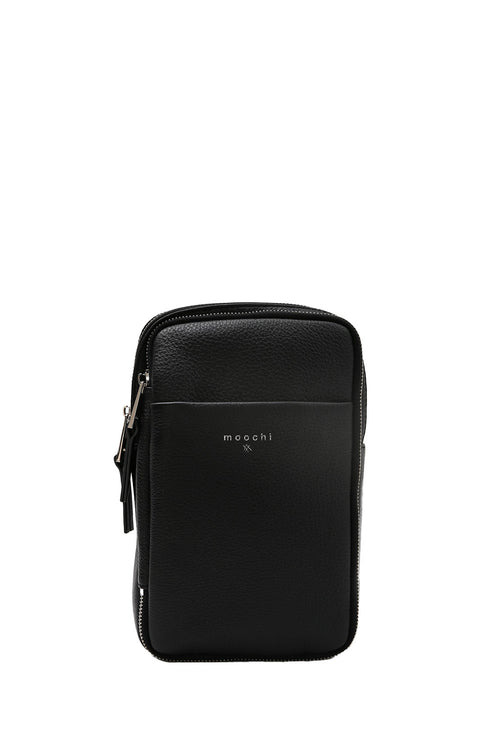 web mini bag / black|silver