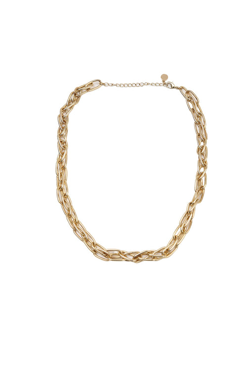 undivided necklace / gold