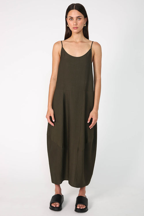 ember dress / khaki