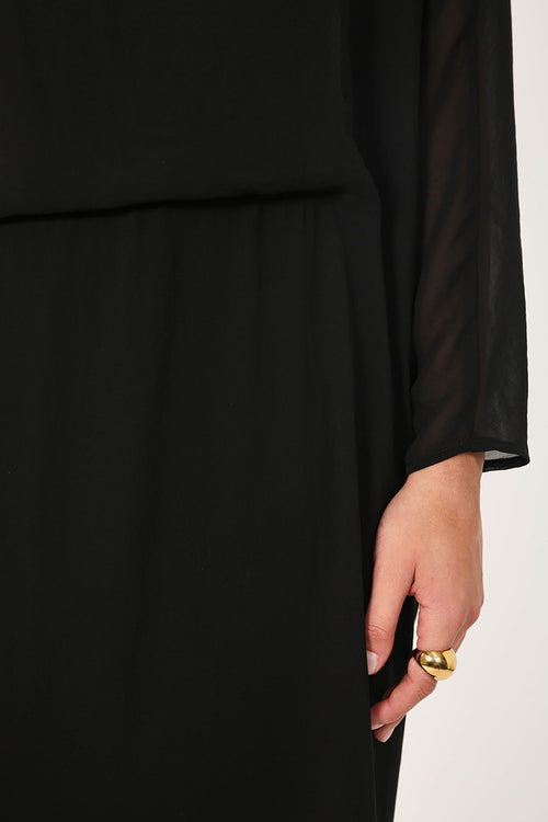 traverse dress / black