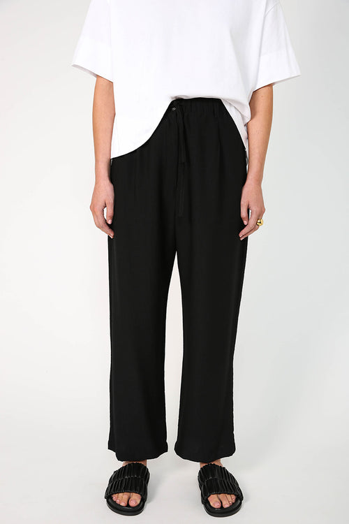 incline pant / black