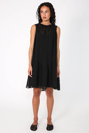 serene dress / black