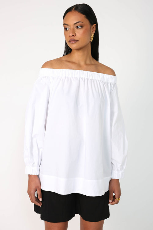 tense top / white