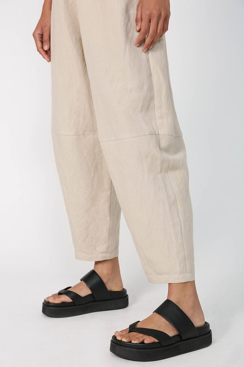 ahead pant / sand beige