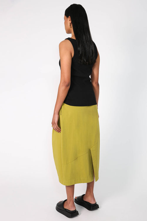 universal skirt / pistachio green