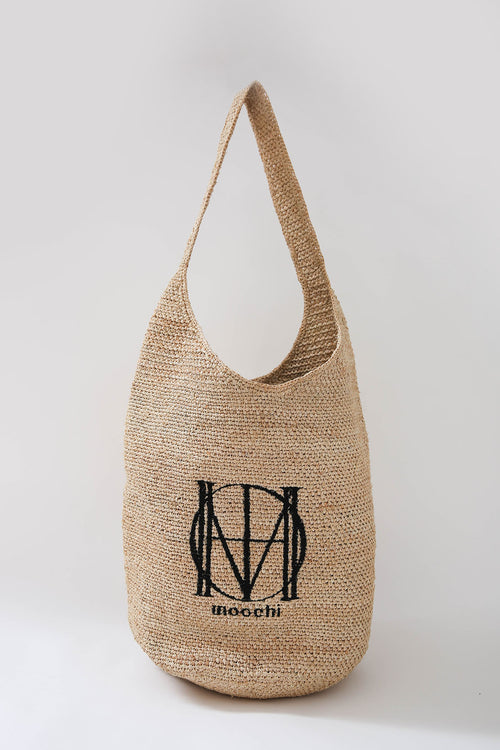 pillar bag / natural|black