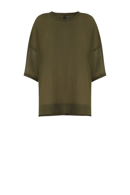 step up tee / khaki green