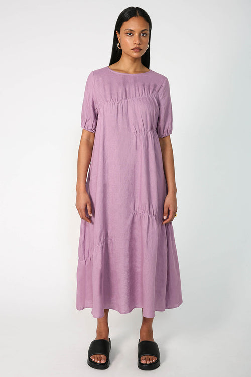 notion dress / purple orchid