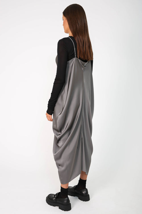 bay dress / gunmetal grey