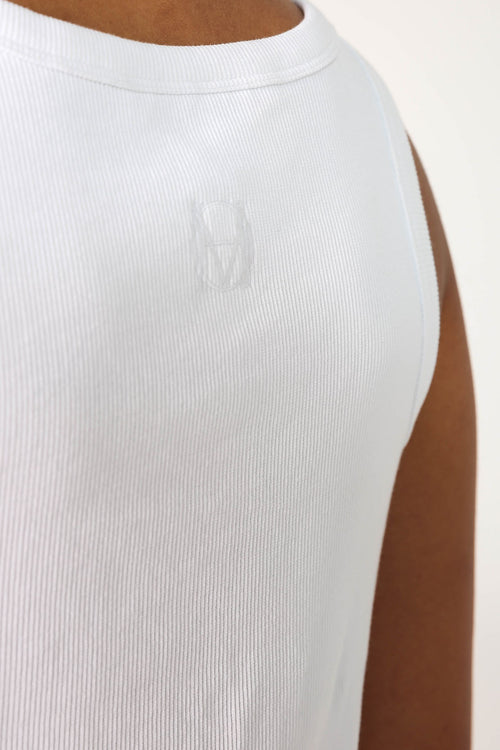 bend tank / white