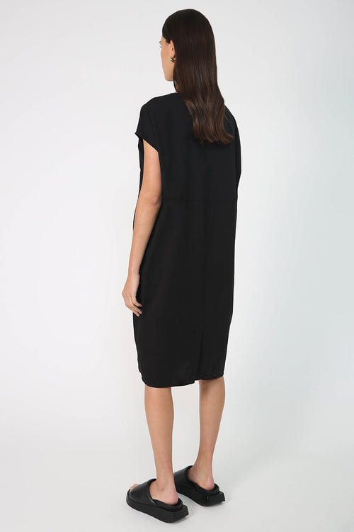 globe dress / black