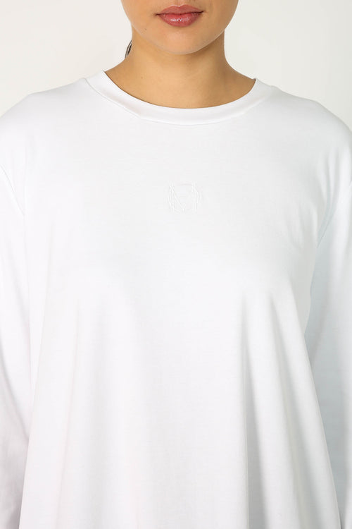 mono mode top / white|white