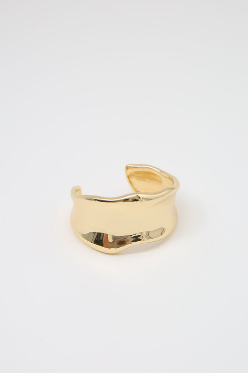 billow cuff / gold