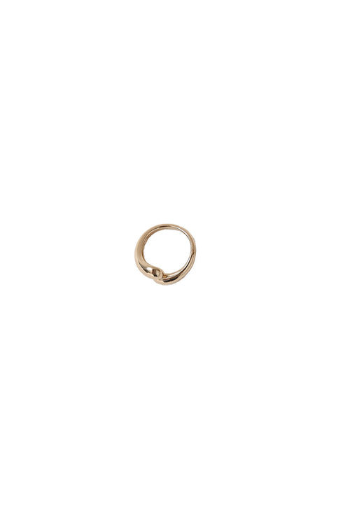 tear drop ring / gold