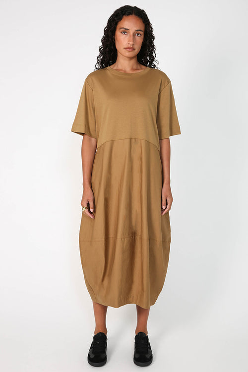 headspin dress / camel