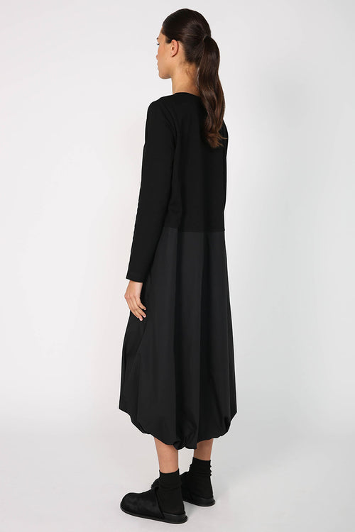 finish dress / black