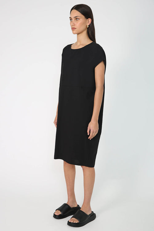 globe dress / black