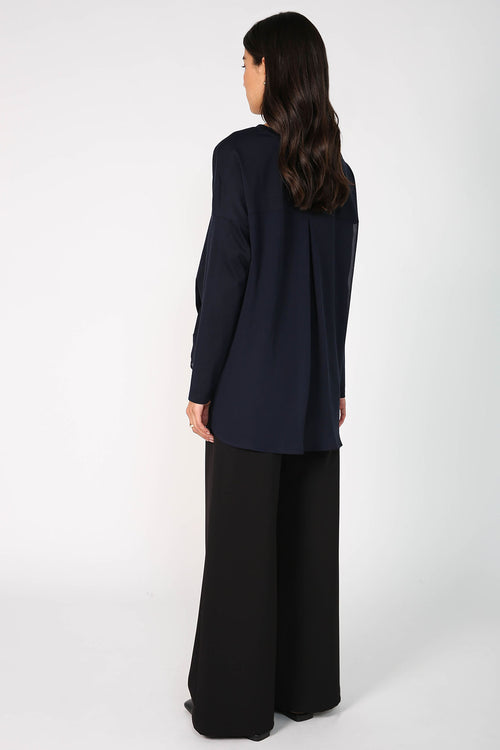 pivoted top / navy